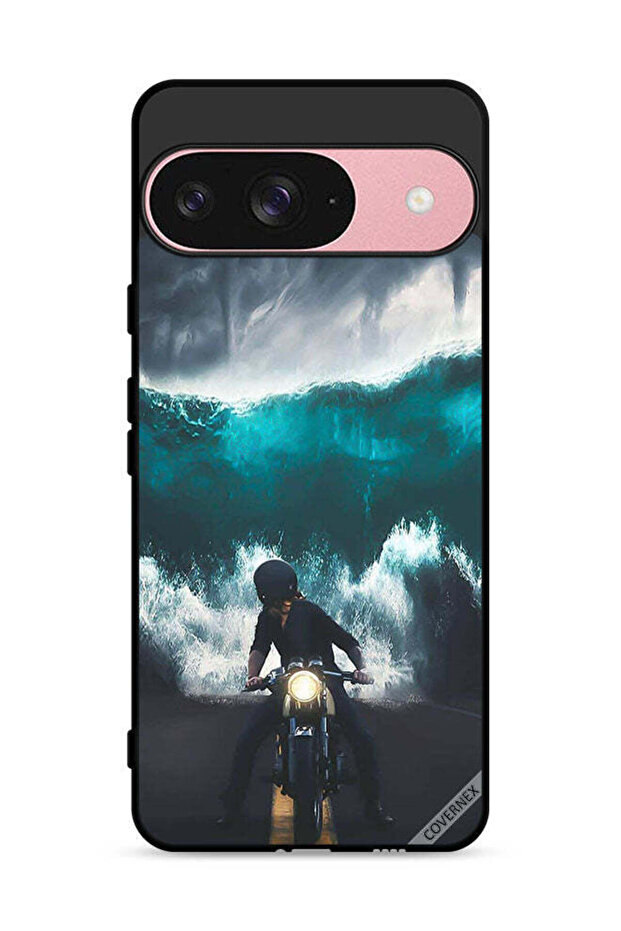 غطاء حماية لجهاز Google Pixel 9 بتصميم موجة مائية