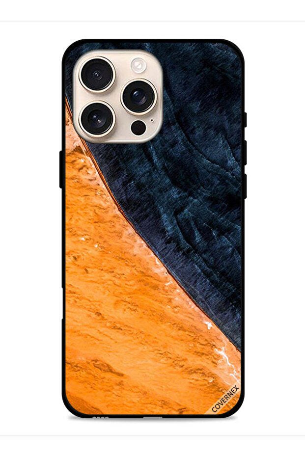 غطاء حماية لجهاز Apple iPhone 16 Pro Max بنمط طلاء - 1