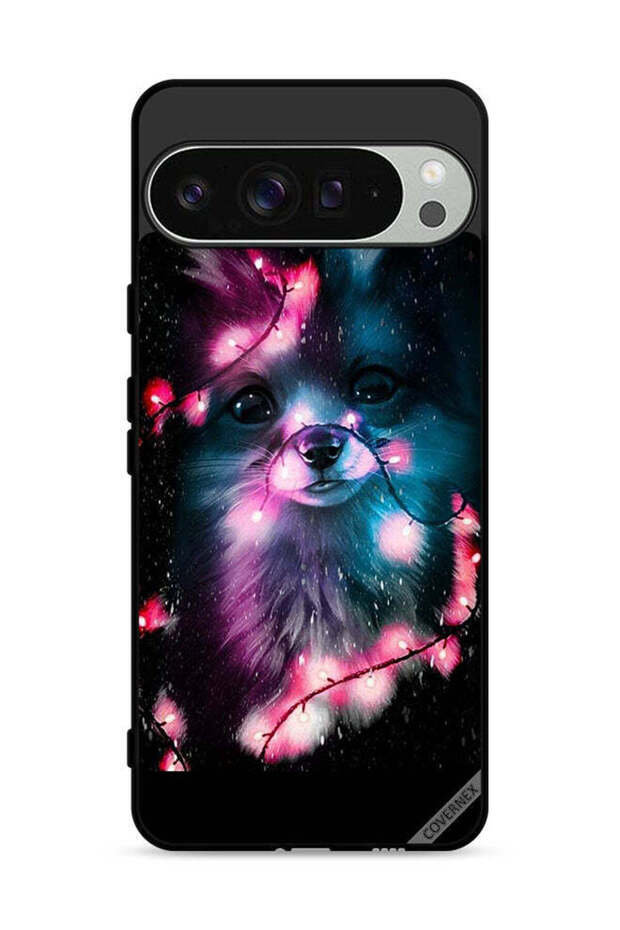 غطاء حماية لجهاز Google Pixel 9 Pro بتصميم ذئب صغير
