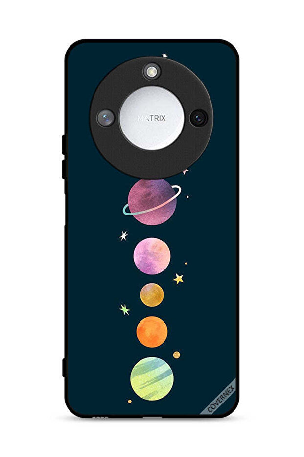 غطاء حماية لهاتف Honor X60 5G - الفضاء والنجوم