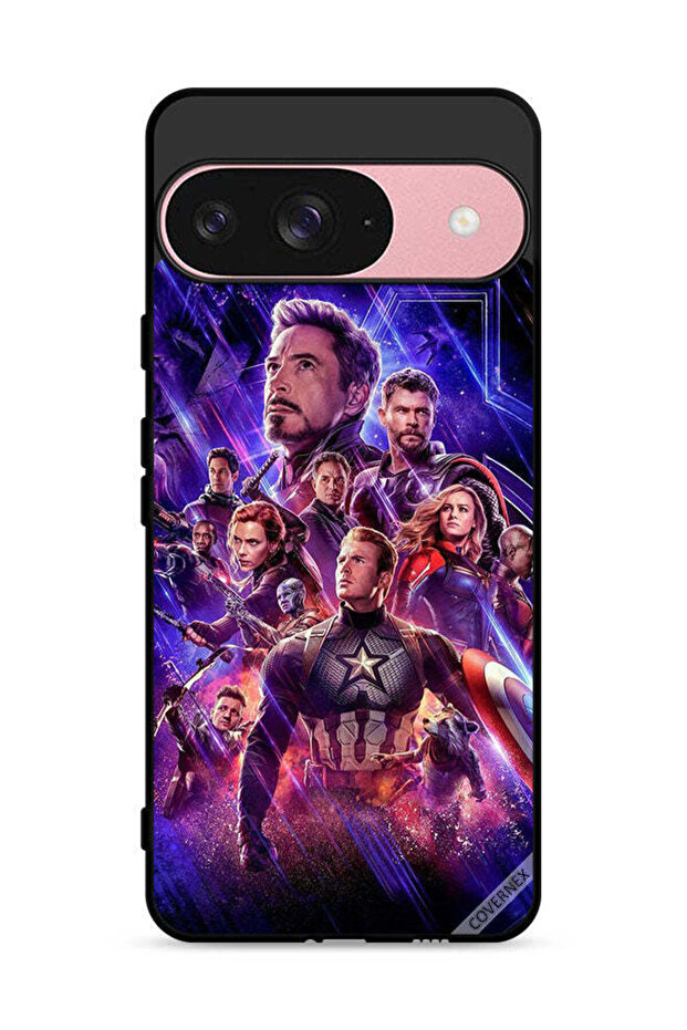 غطاء حماية لهاتف Google Pixel 9 بخلفية Avengers Endgame