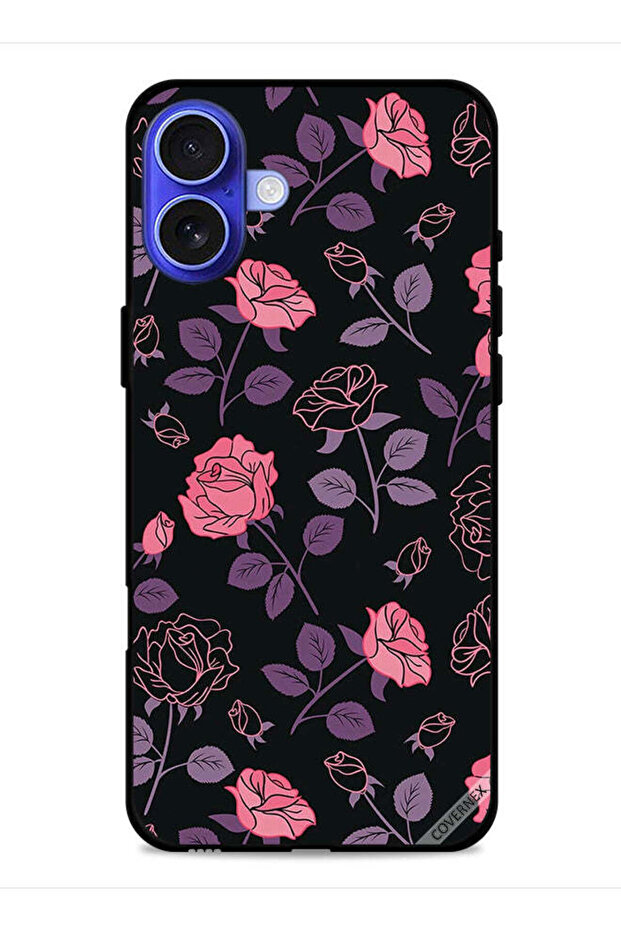 Apple iPhone 16 Plus Protective Case Cover Pastel Goth Roses