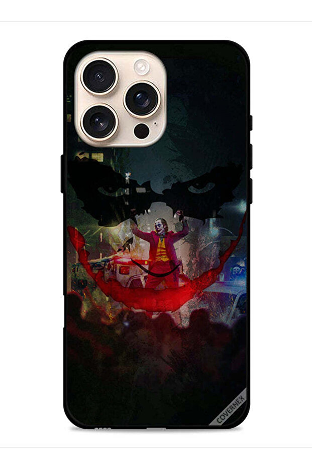 غطاء حماية لجهاز Apple iPhone 16 Pro Max بتصميم الجوكر الراقص