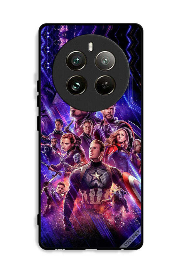 غطاء حماية لهاتف Realme 12 Pro Plus 5G بخلفية Avengers Endgame