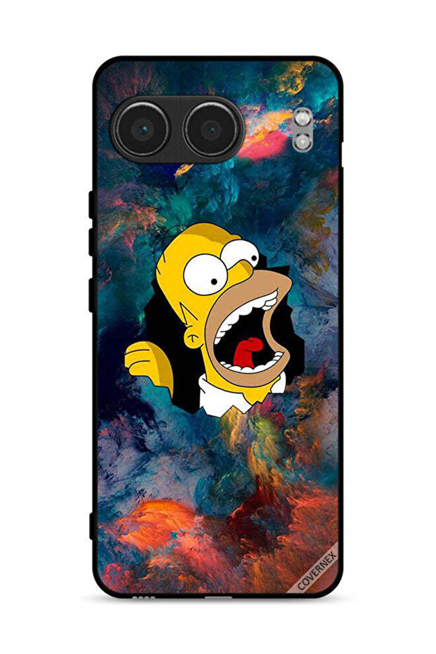 غطاء حماية لهاتف OnePlus Nord 4 5G بتصميم سيمبسون