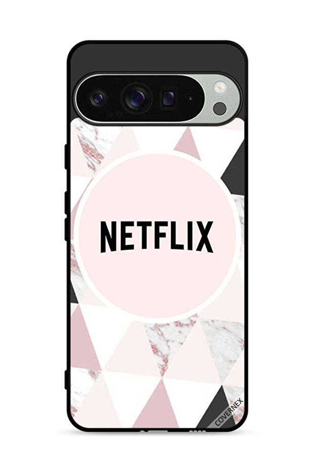 غطاء حماية لجهاز Google Pixel 9 Pro مع خلفية Netflix