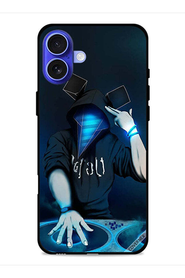 غطاء حماية لجهاز Apple iPhone 16 Plus بتصميم دي جي بوي - 1