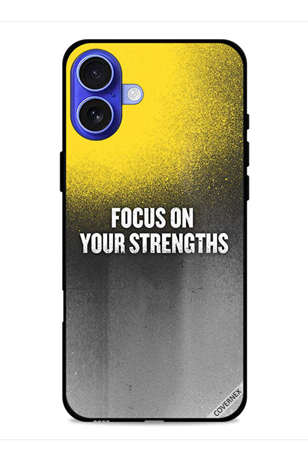 غطاء حماية لجهاز Apple iPhone 16 Plus - التركيز على نقاط قوتك