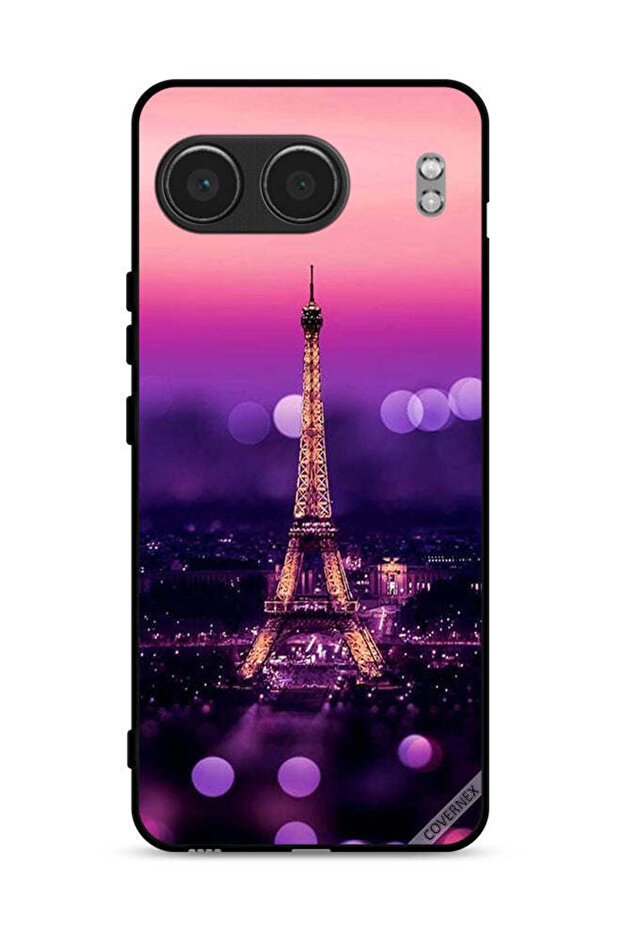 غطاء حماية لهاتف OnePlus Nord 4 5G بتصميم برج إيفل