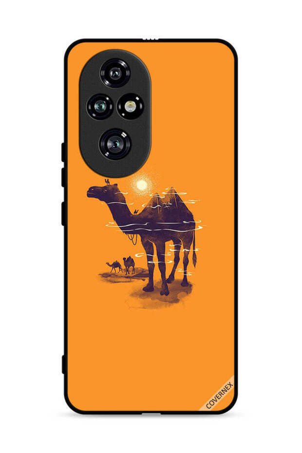 غطاء حماية لهاتف Honor 200 Pro 5G برسومات جمال وشمس