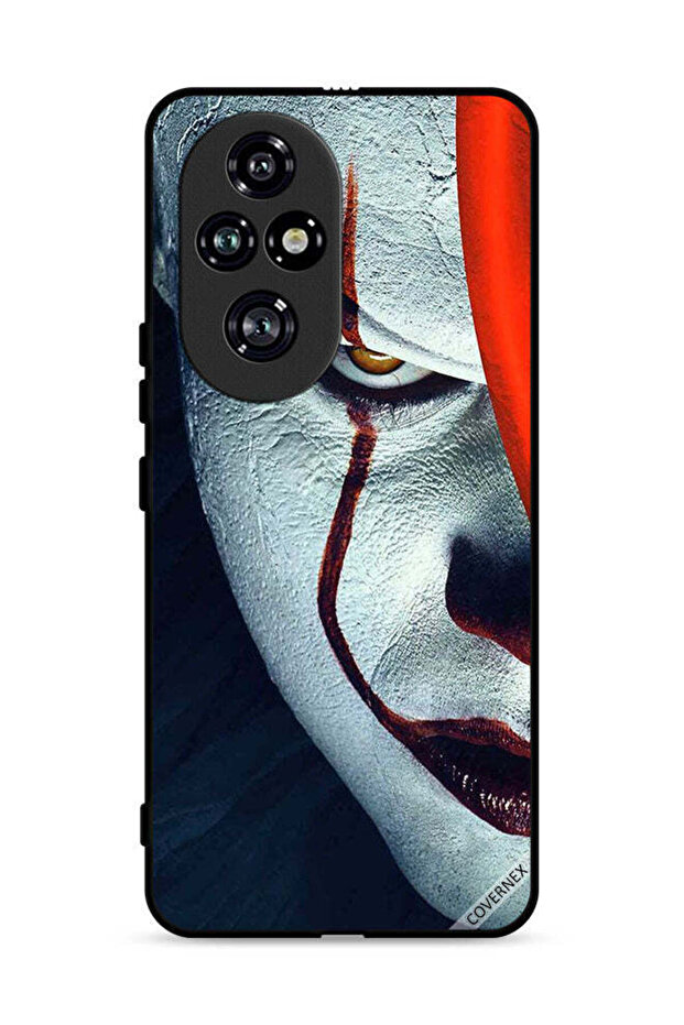 غطاء حماية لهاتف Honor 200 Pro 5G بتصميم نصف وجه الجوكر