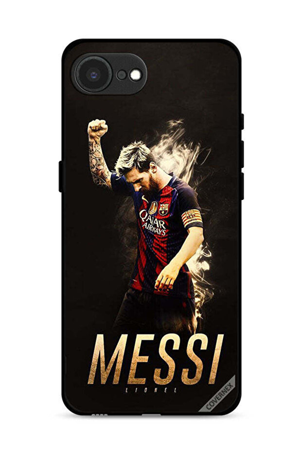 غطاء حماية لهاتف Apple iPhone 16e بتصميم ليونيل ميسي الكلاسيكي