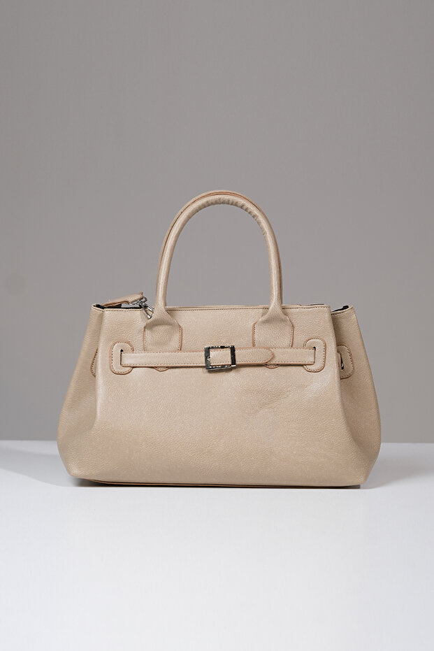 Women's Kosta Leather Shopper Bag 1507 Mink