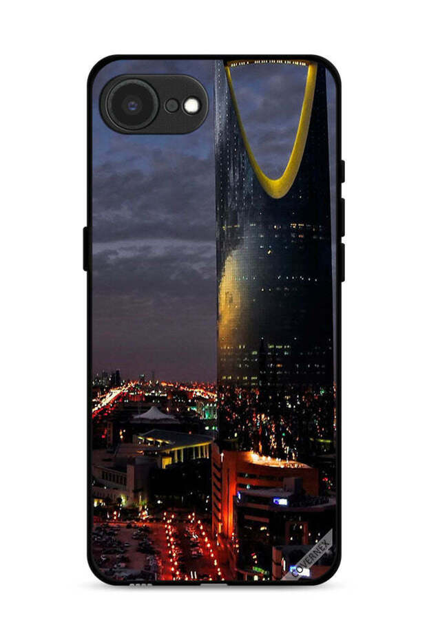 غطاء حماية لجهاز Apple iPhone 16e بتصميم برج المملكة