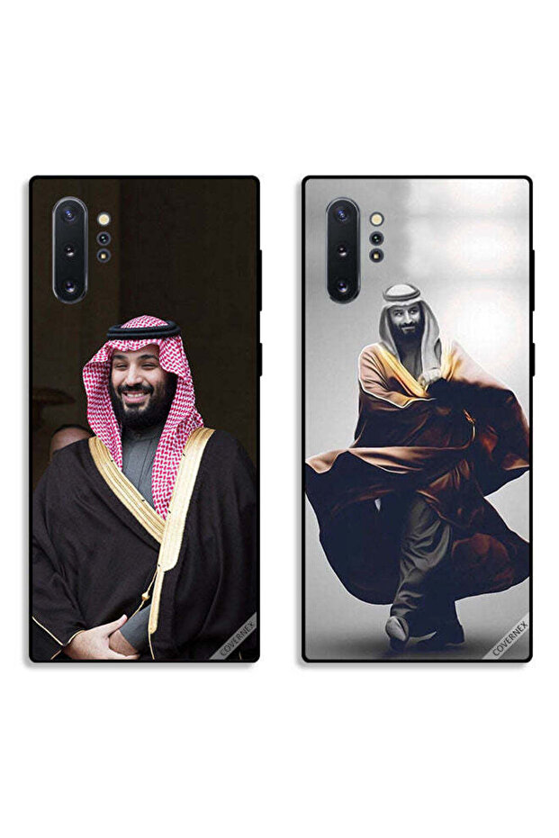 حافظتان لهاتف سامسونج جالكسي نوت 10 بلس - أغطية حماية الأمير محمد