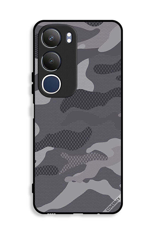 Vivo Y19s 4G Protective Case Cover Camouflage Pattern