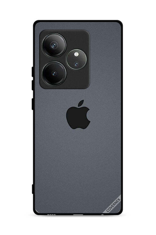 غطاء حماية لهاتف Realme GT 6 5G بشعار Apple