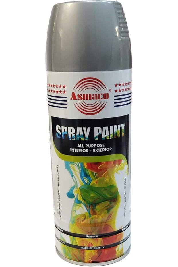 طلاء بخاخ، فضي، 400 مل - 2