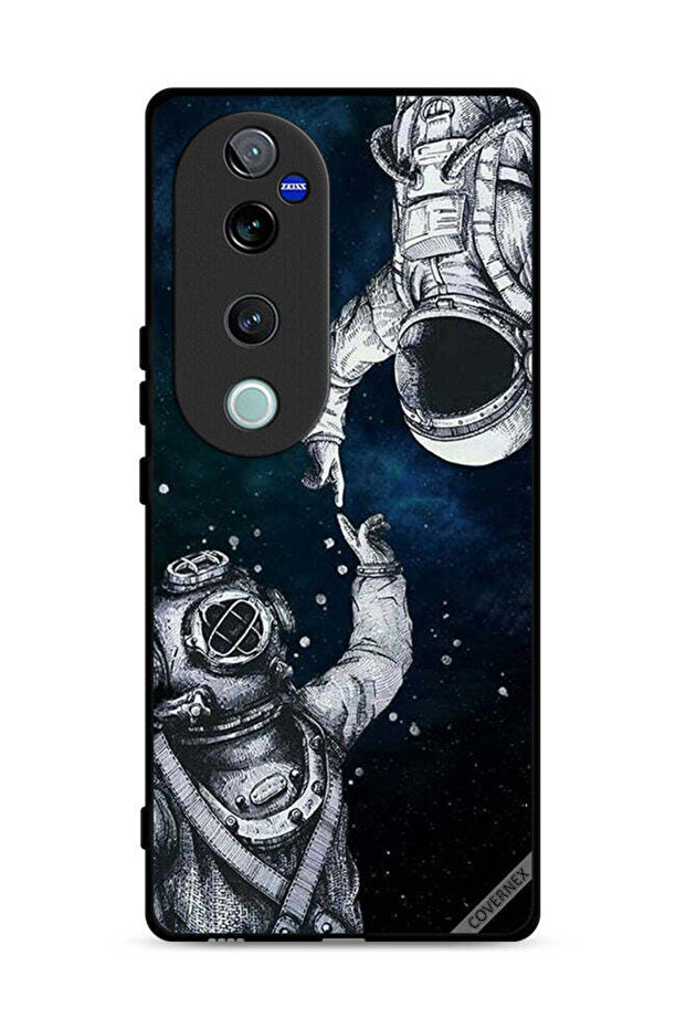 غطاء حماية لهاتف Vivo S19 Pro 5G بتصميم رائد فضاء وغواص