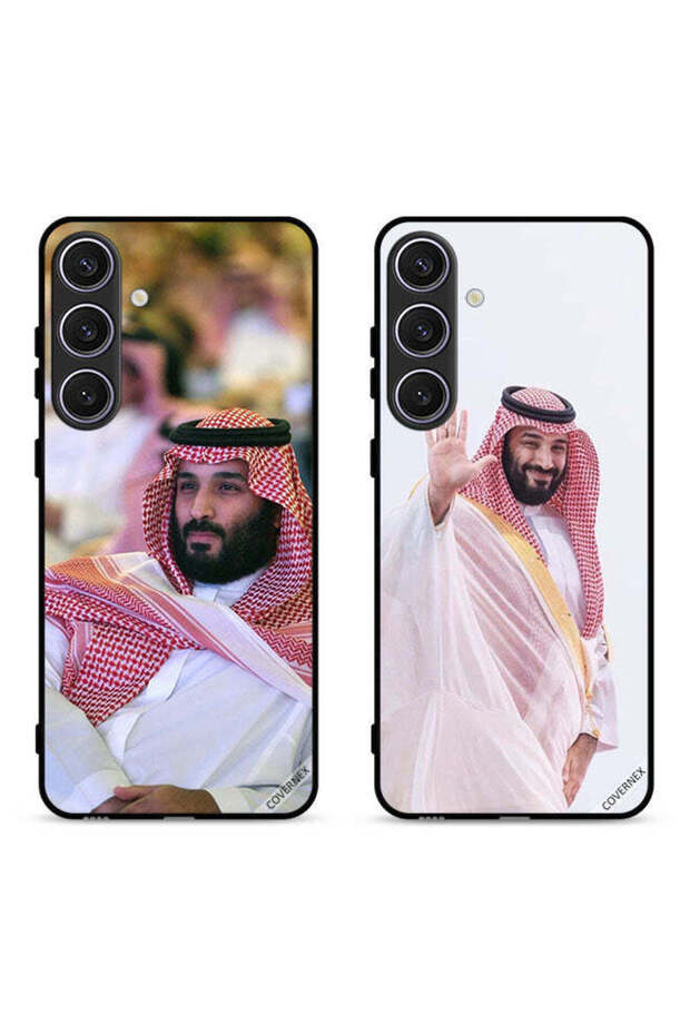 حافظتان لهاتف سامسونج جالاكسي إس 25 بلس 5G، أغطية حماية محمد بن سلمان