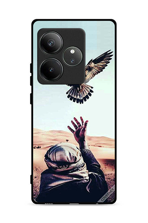 غطاء حماية لهاتف Realme GT 6 5G بتصميم Eagle Landing