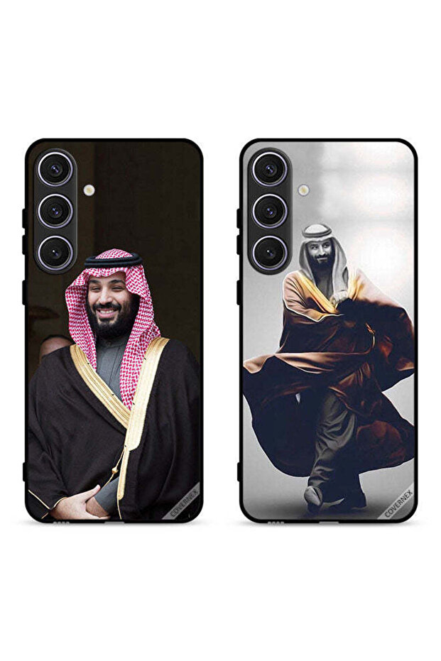حافظتان واقيتان لهاتف سامسونج جالاكسي S23 FE 5G، الأمير محمد