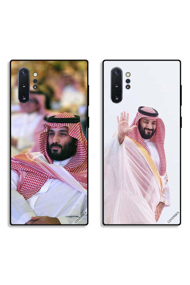 حافظتان لهاتف سامسونج جالكسي نوت 10 بلس - أغطية حماية محمد بن سلمان