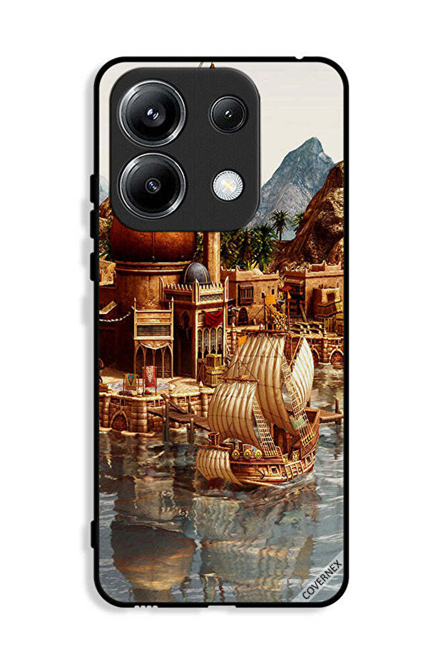 غطاء حماية لهاتف Xiaomi Poco M6 Pro 4G - جزر الجنوب الغربي