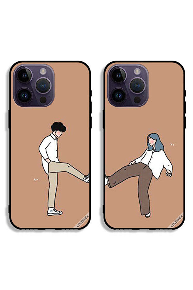 حافظتان لهاتف Apple iPhone 14 Pro Max، أغطية حماية للقدمين، أغطية خلفية عالية الجودة