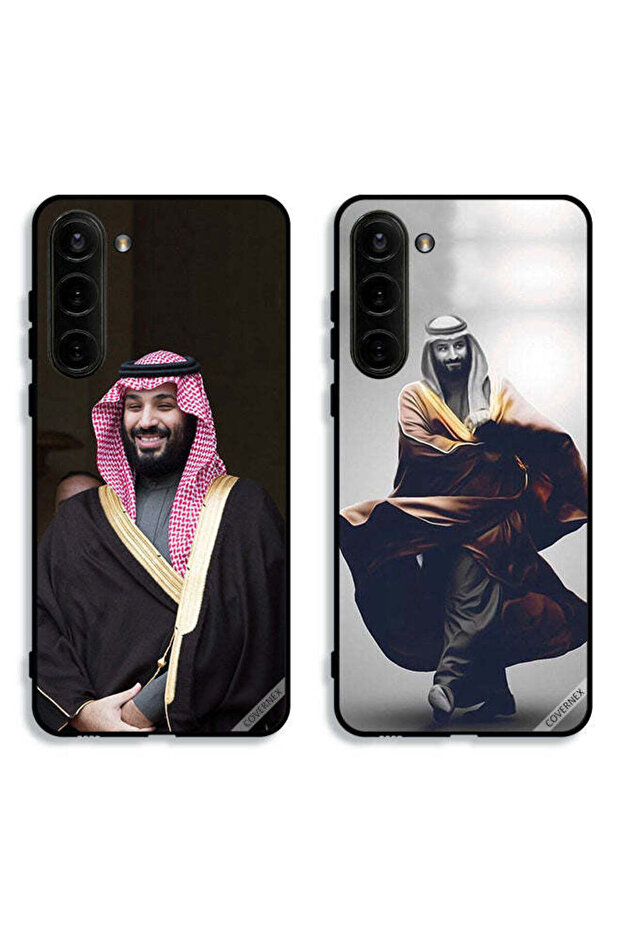حافظتان لهاتف سامسونج جالاكسي إس 23 بلس 5G، أغطية حماية الأمير محمد