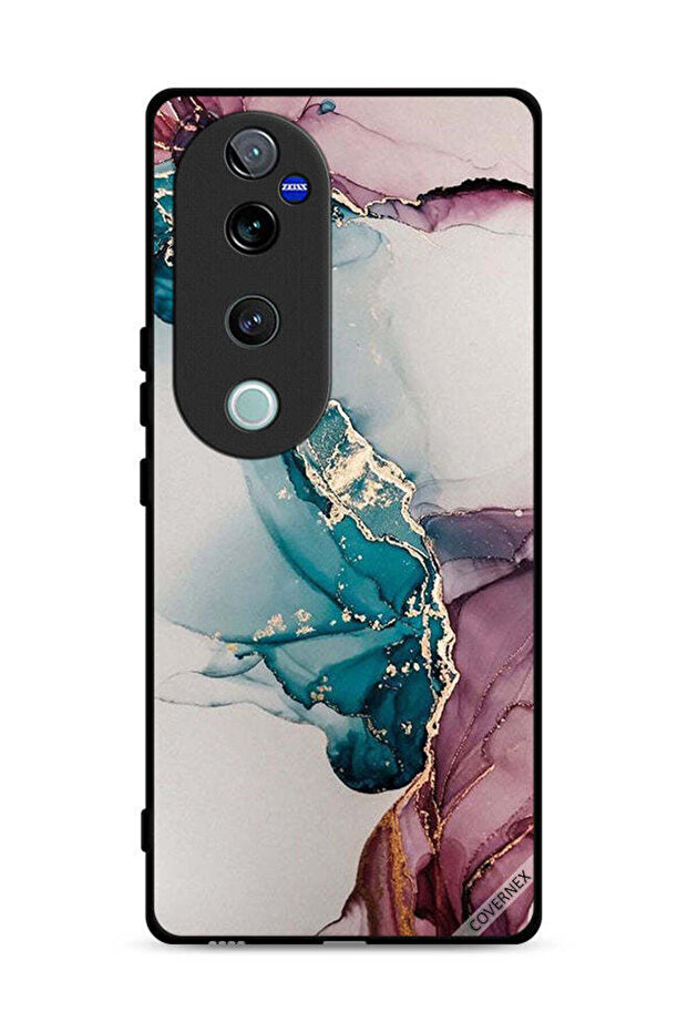 غطاء حماية لهاتف Vivo V40 Pro 5G بنمط متشقق