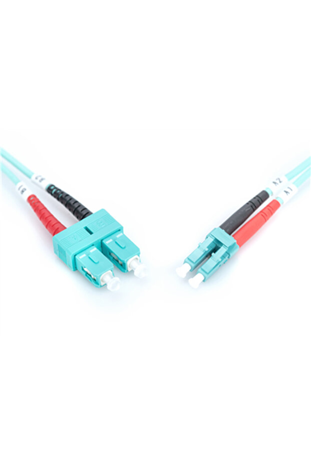 Cablu de conectare 3m SC-LC, Multimod, Aqua - 4