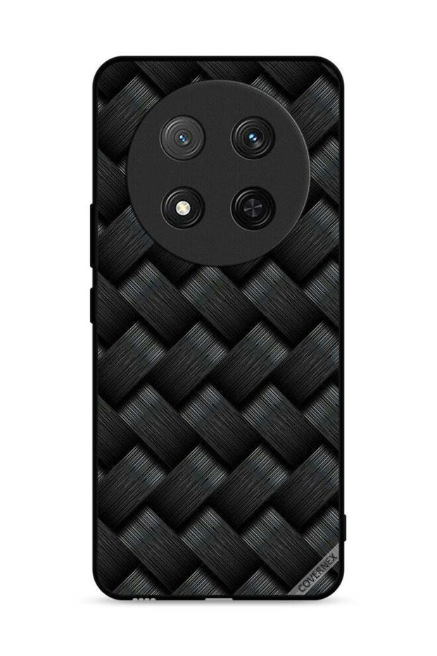 غطاء حماية لهاتف Honor X9c 5G بنمط خطوط داكنة