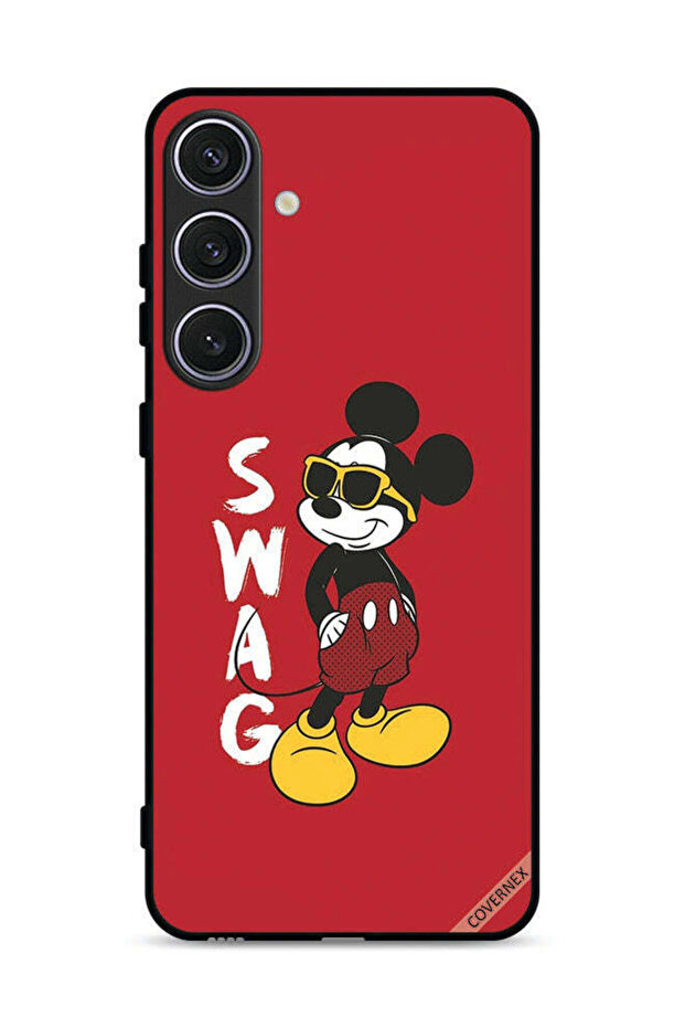 غطاء حماية لهاتف سامسونج جالكسي S25 بلس بتصميم ميكي ماوس من Swag