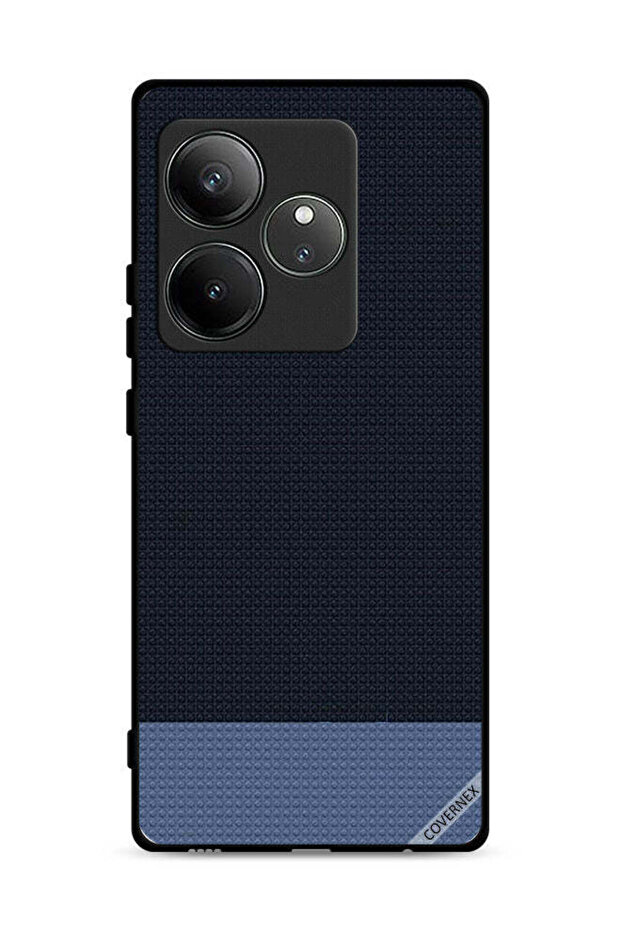 غطاء حماية لهاتف Realme GT 6 5G بنقشة أشكال منقطة