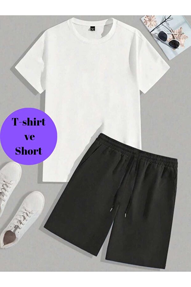 Women's Plus Size 2-Piece Shorts Set