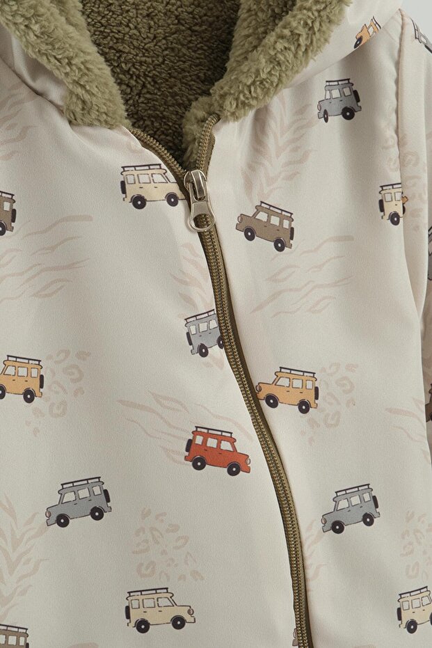 Desenli Erkek Astronot Tulum - 2