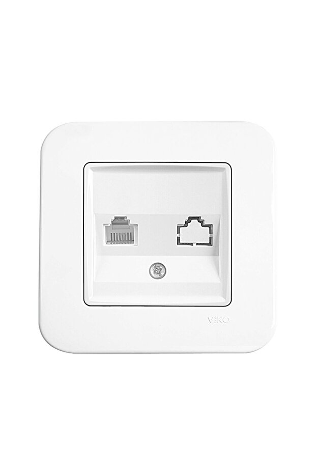 SINGLE COMPUTER SOCKET (CAT 5e) ROLLINA WHITE - 2