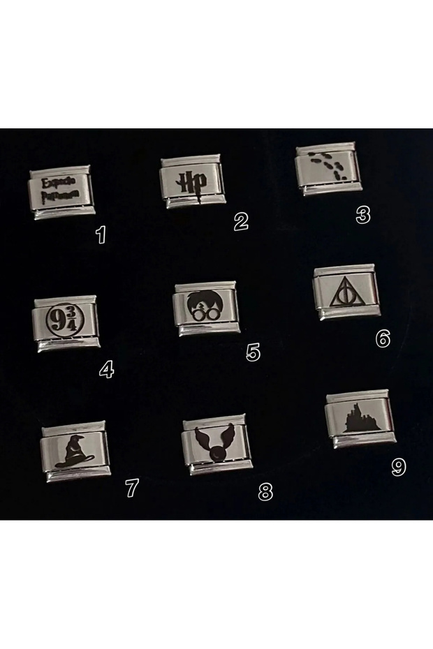 Steel Harry Potter Theme Charm Nomi