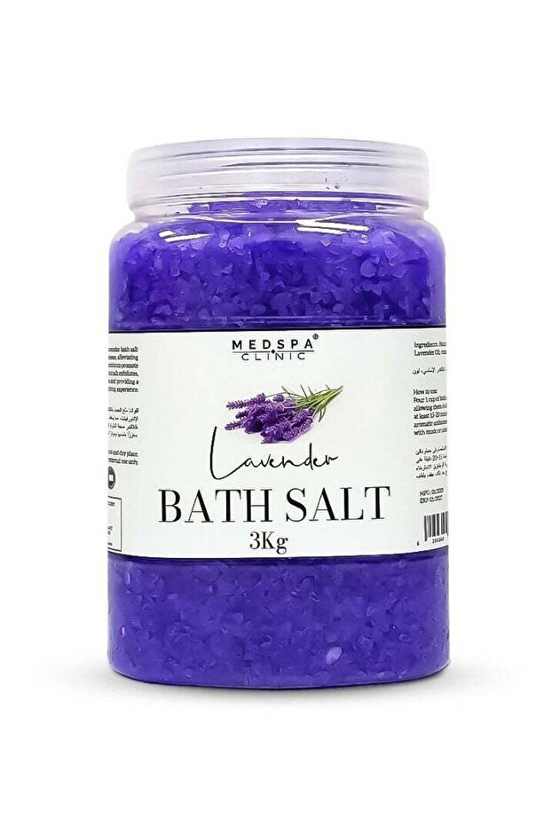 Lavender Bath Salt for Body and Foot Spa