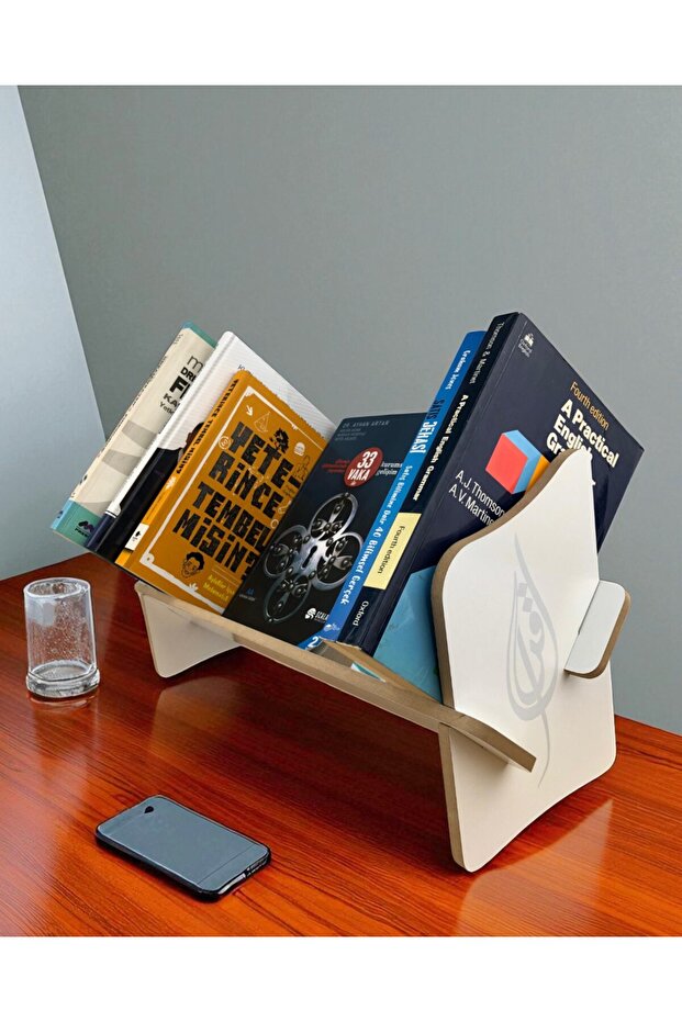 Desktop Bookshelf / Portable Bookshelf / Office Bookshelf / 45 cm X 14.5 cm X 21 cm