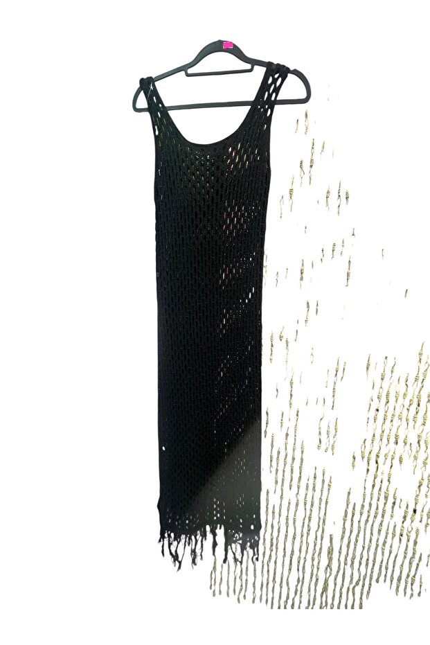 Örme Triko Elbise - 1