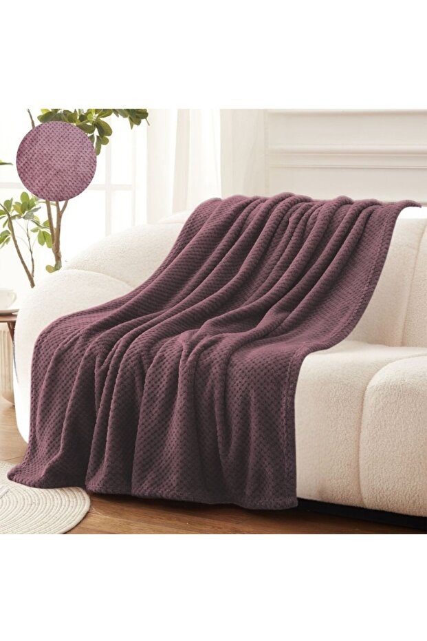 Dot cocoon shell 200x230cm, Brown - 1