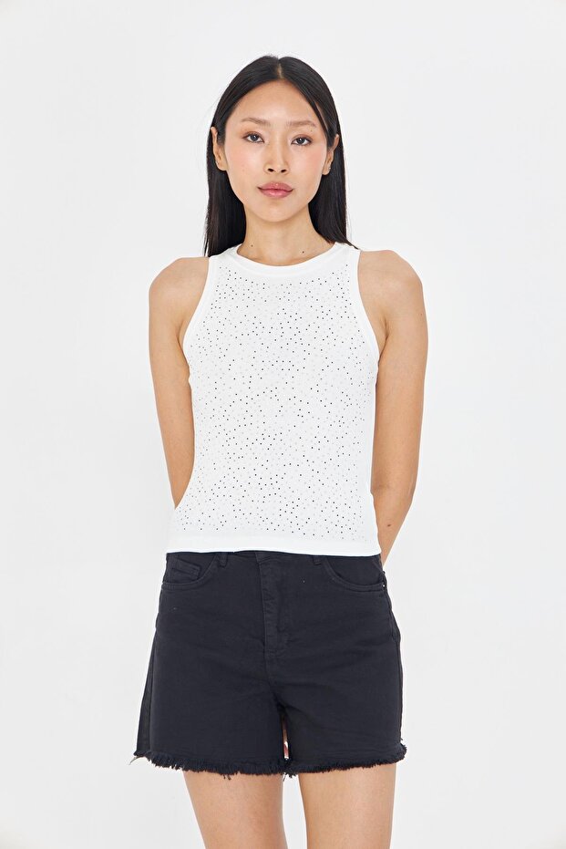 Taşlı Basic Atlet - 8