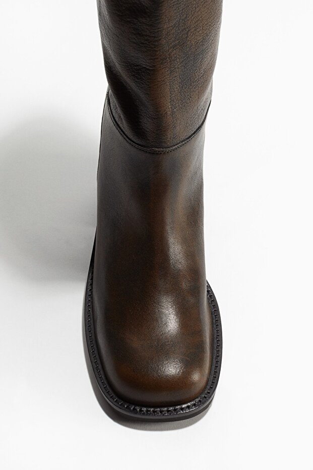 Deri Çizme - 3