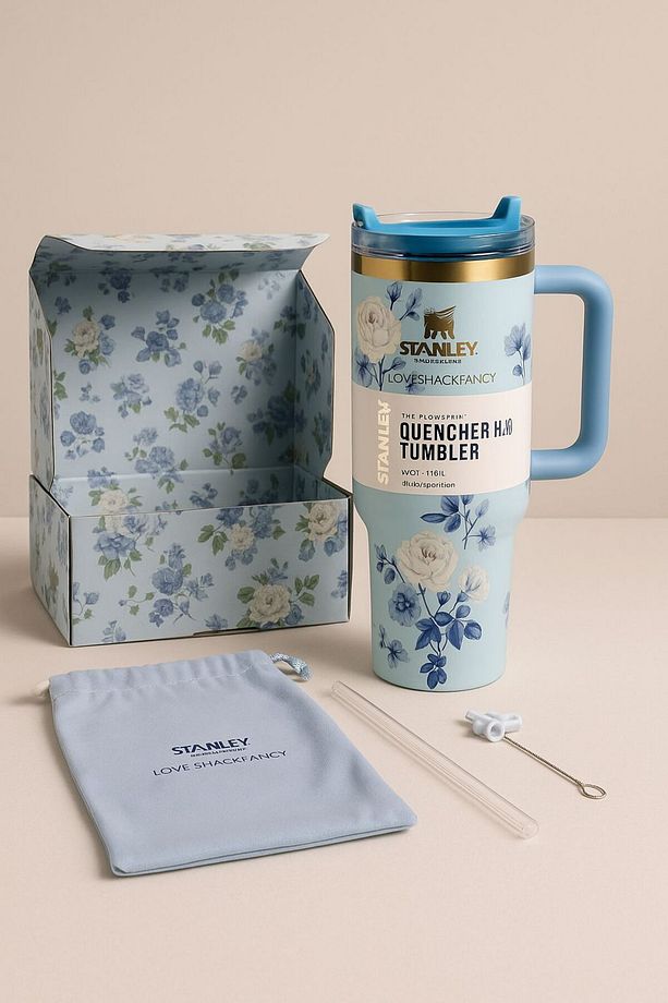 Quencher Pipetli Bardak 1.18 Lt Loveshackfancy - 1