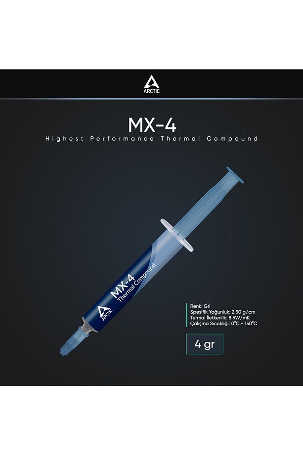 ARCTIC MX-4 Termal Macun ile Yüksek Performanslı Isı Transferi - 2