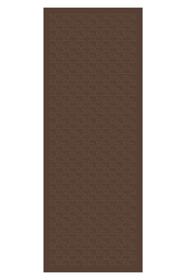 İpek Jakar Monogram Şal Soft Kahve - 6