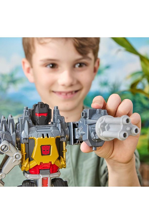 Cyberworld Grimlock Chomp & Battle Aksiyon Figürü - 5
