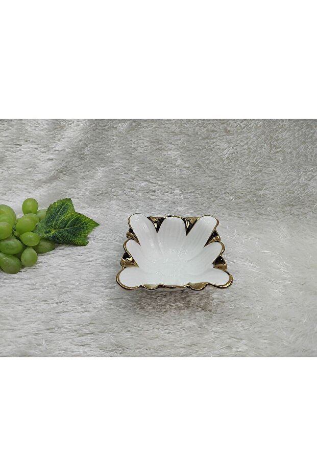 Royking Flora Gold Square Bowl Set of 6